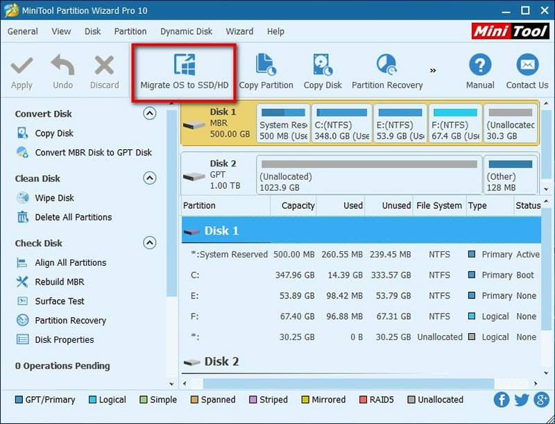 Как перенести систему с HDD на SSD?