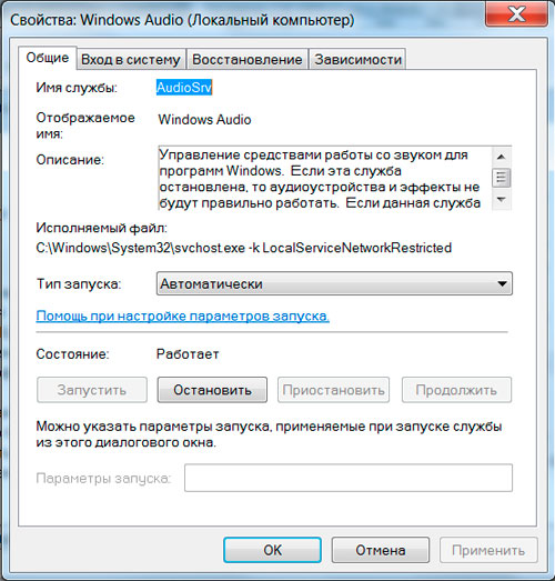 право собственности на аудиосервис