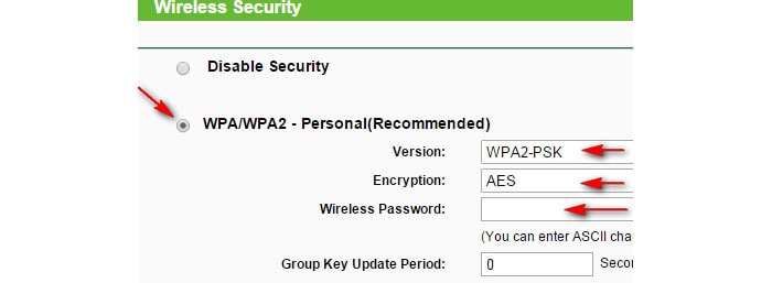 Просмотр пароля Wi-Fi в настройках роутера