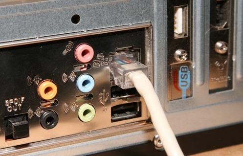 Сетевой порт RJ-45 на ПК